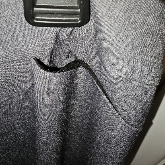 White House Black Market Grey Trousers NWT 6R  "G" - Picture 3 of 6